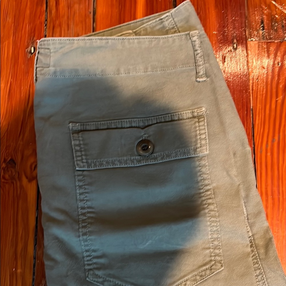 THE GREAT. Olive Green Utility Pants - Picture 4 of 7